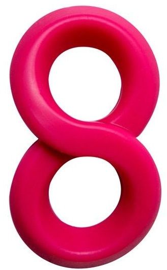 Розовое эрекционное кольцо на пенис RINGS LIQUID SILICONE - Dream Toys - в Краснодаре купить с доставкой