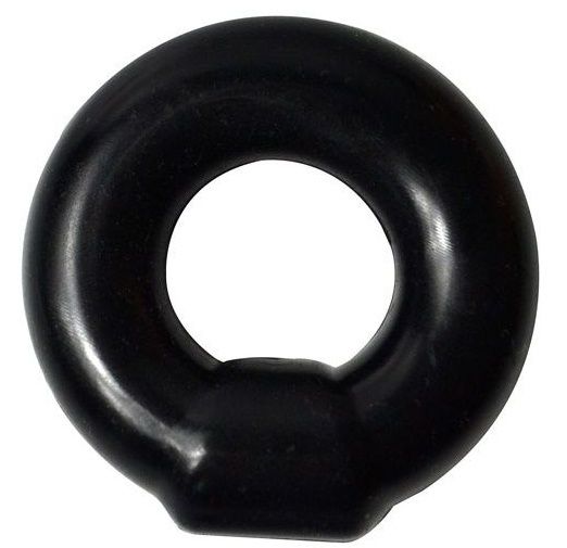Черное эрекционное кольцо RINGS LIQUID - Dream Toys - в Краснодаре купить с доставкой