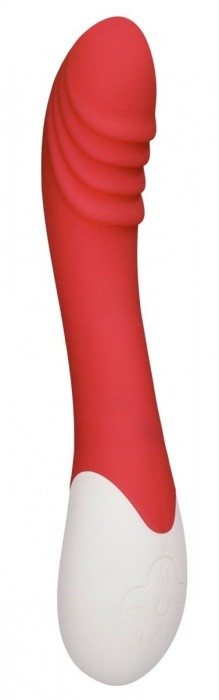 Красный вибратор Frenzy с функцией нагрева - 20,8 см. - Shots Media BV