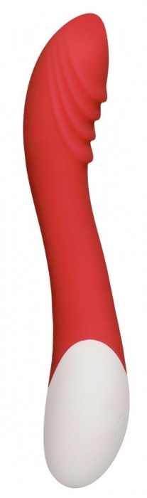 Красный вибратор Frenzy с функцией нагрева - 20,8 см. - Shots Media BV