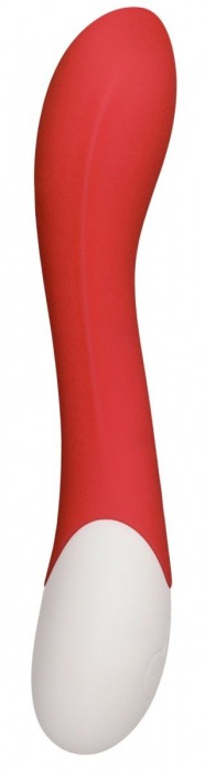 Красный вибратор G Spice с функцией нагрева - 20,8 см. - Shots Media BV