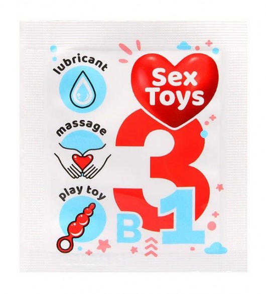 Гель-лубрикант на водной основе Sex Toys - 4 гр. - Биоритм - купить с доставкой в Краснодаре