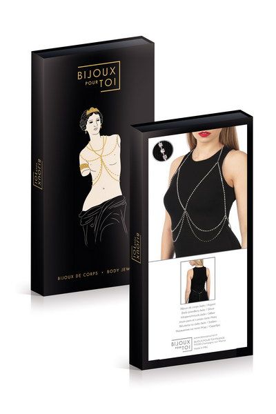 Серебристое украшение на тело BIJOUX DE CORPS JADE ARGENT - Bijoux Pour Toi купить с доставкой
