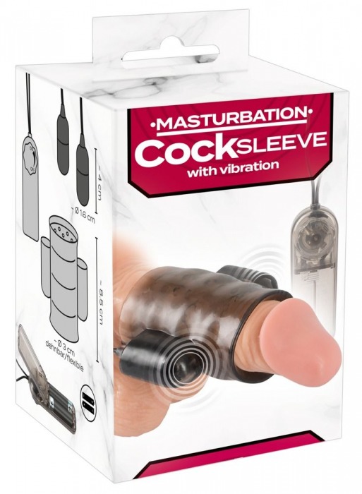 Насадка на пенис для мастурбации Cock Sleeve - Orion - в Краснодаре купить с доставкой