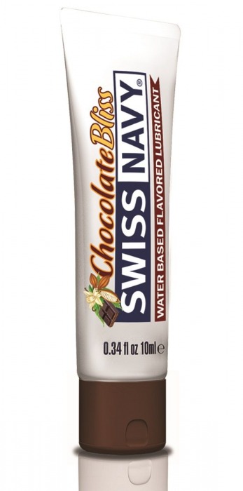 Лубрикант с ароматом шоколада Swiss Navy Chocolate Bliss Lube - 10 мл. - Swiss navy - купить с доставкой в Краснодаре