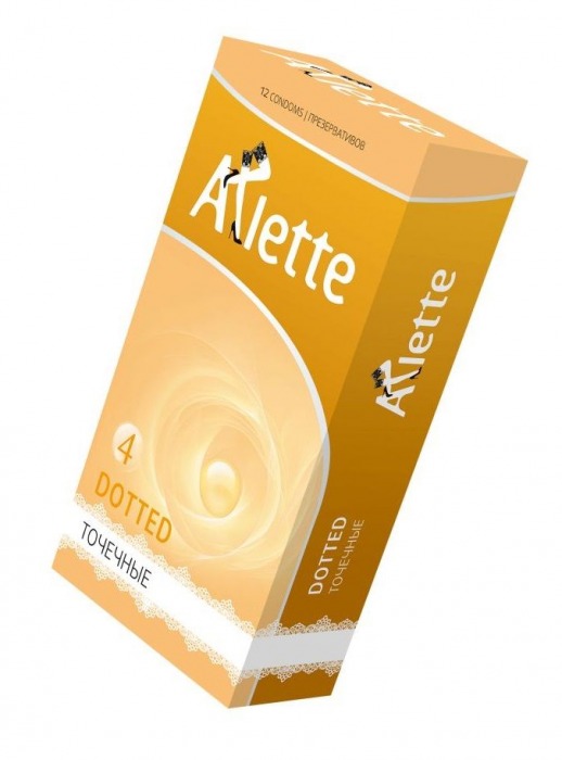 Презервативы Arlette Dotted с точечной текстурой - 12 шт. - Arlette - купить с доставкой в Краснодаре
