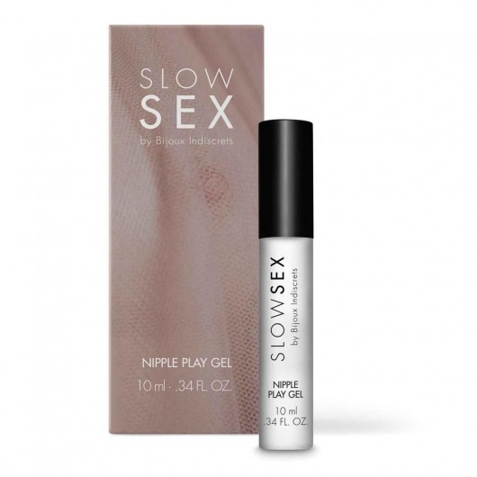 Возбуждающий гель для сосков Slow Sex Nipple Play Gel - 10 мл. - Bijoux Indiscrets - купить с доставкой в Краснодаре