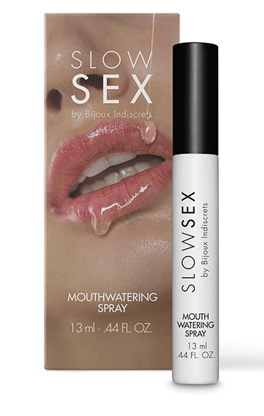 Спрей для усиления слюноотделения Slow Sex Mouthwatering Spray - 13 мл. - Bijoux Indiscrets - купить с доставкой в Краснодаре