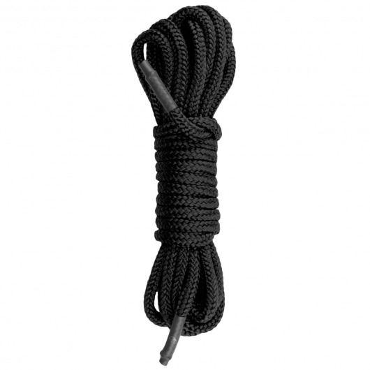 Черная веревка для бондажа Easytoys Bondage Rope - 10 м. - EDC Wholesale - купить с доставкой в Краснодаре