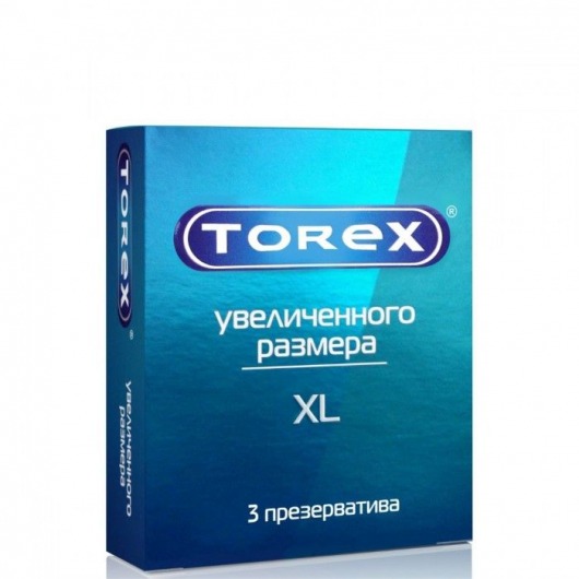 Презервативы Torex  Увеличенного размера  - 3 шт. - Torex - купить с доставкой в Краснодаре