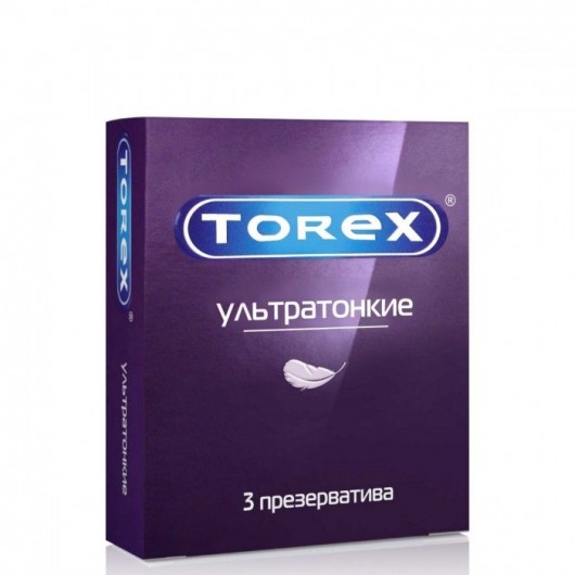 Презервативы Torex  Ультратонкие  - 3 шт. - Torex - купить с доставкой в Краснодаре