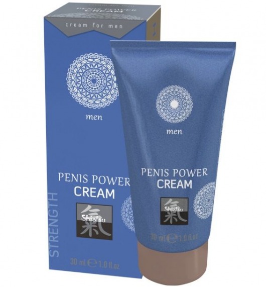 Возбуждающий крем для мужчин Penis Power Cream - 30 мл. - Shiatsu - купить с доставкой в Краснодаре