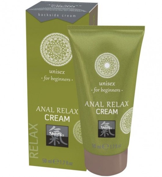 Анальный крем Anal Relax Cream - 50 мл. - Shiatsu - купить с доставкой в Краснодаре