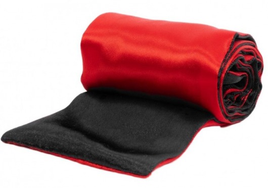 Черно-красная атласная лента для связывания - 1,4 м. - Джага-Джага - купить с доставкой в Краснодаре