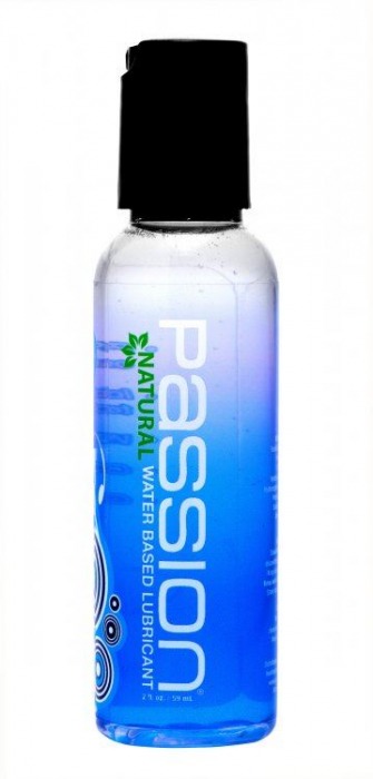 Смазка на водной основе Passion Natural Water-Based Lubricant - 59 мл. - XR Brands - купить с доставкой в Краснодаре