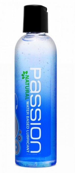 Смазка на водной основе Passion Natural Water-Based Lubricant - 118 мл. - XR Brands - купить с доставкой в Краснодаре