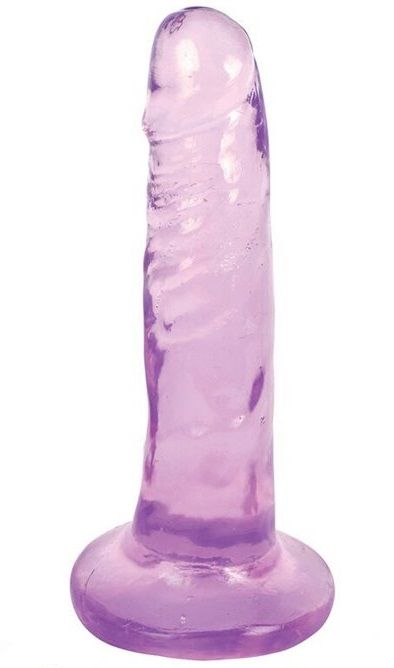 Фиолетовый фаллоимитатор Slim Stick Dildo - 15,2 см. - XR Brands