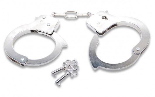 Наручники с ключами Official Handcuffs - Pipedream - купить с доставкой в Краснодаре