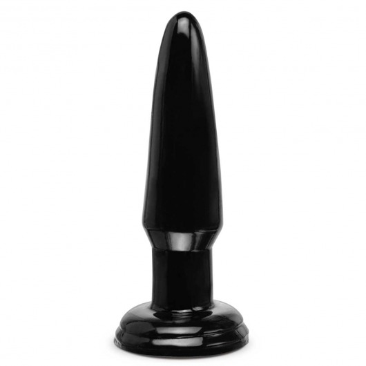 Черная малая анальная пробка Beginners Butt Plug - 10 см. - Pipedream