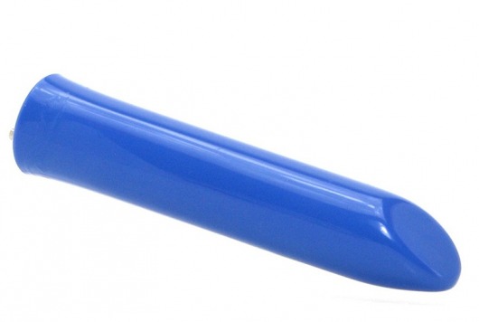 Синий перезаряжаемый вибратор Tango Blue USB rechargeable - 9 см. - We-vibe