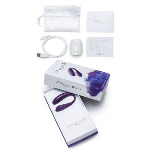 Фиолетовый вибратор WE-VIBE-II Purple USB rechargeable - We-vibe