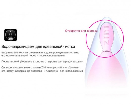 Вибратор ZINI RAN черного цвета с золотыми вставками - ZINI