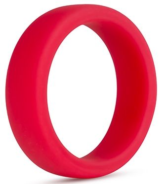 Красное эрекционное кольцо Silicone Go Pro Cock Ring - Blush Novelties - в Краснодаре купить с доставкой