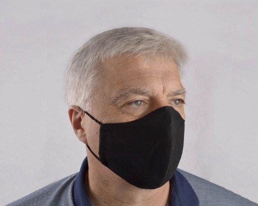 Черная мужская гигиеническая маска - Sitabella - купить с доставкой в Краснодаре