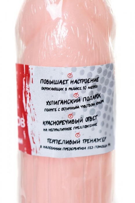 Мыло-сувенир  Пенис  телесного цвета - Штучки-дрючки - купить с доставкой в Краснодаре
