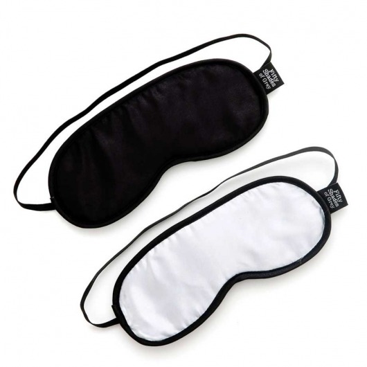 Набор из двух масок на глаза Soft Blindfold Twin Pack - Fifty Shades of Grey - купить с доставкой в Краснодаре