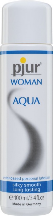 Лубрикант на водной основе pjur WOMAN Aqua - 100 мл. - Pjur - купить с доставкой в Краснодаре