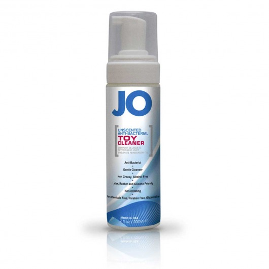 Чистящее средство для игрушек JO Unscented Anti-bacterial TOY CLEANER - 50 мл. - System JO - купить с доставкой в Краснодаре