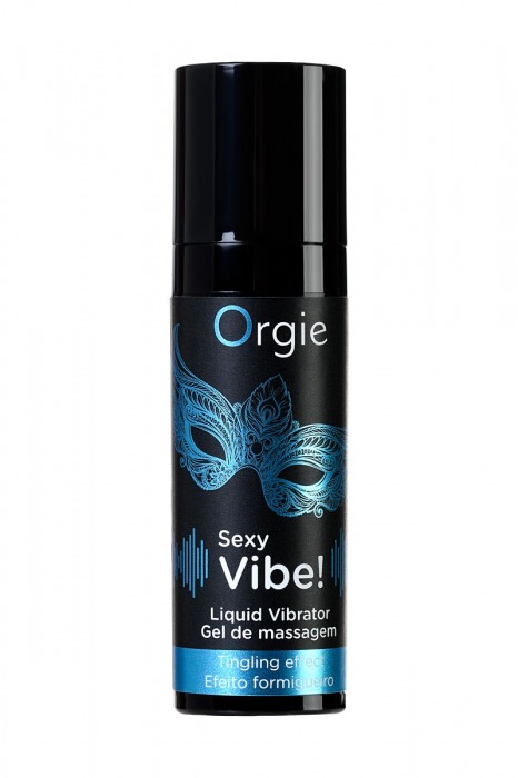 Гель для массажа ORGIE Sexy Vibe Liquid Vibrator с эффектом вибрации - 15 мл. - ORGIE - купить с доставкой в Краснодаре