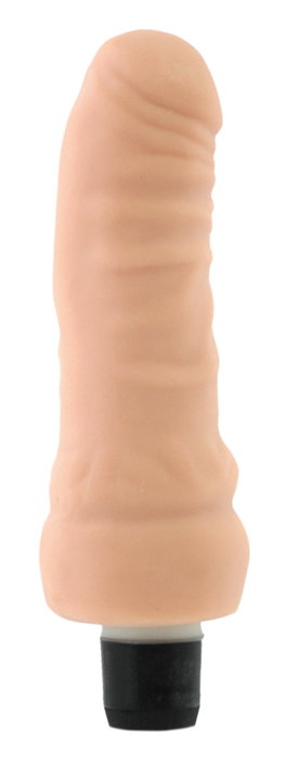Телесный вибратор Mr.Baton Soft №11 - 16 см. - ToyFa