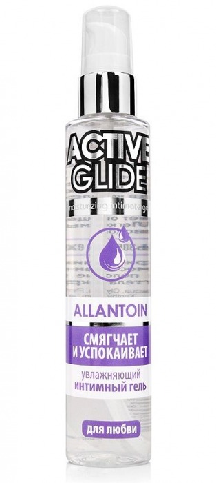 Увлажняющий интимный гель Active Glide Allantoin - 100 гр. - Биоритм - купить с доставкой в Краснодаре