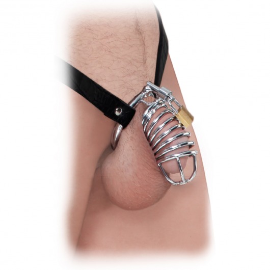 Кольцо верности Extreme Chastity Belt с фиксацией головки - Pipedream - купить с доставкой в Краснодаре