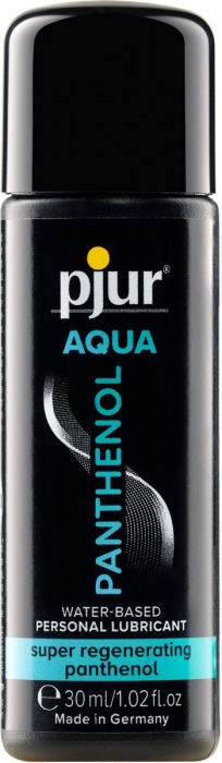 Лубрикант на водной основе с пантенолом pjur AQUA Panthenol - 30 мл. - Pjur - купить с доставкой в Краснодаре