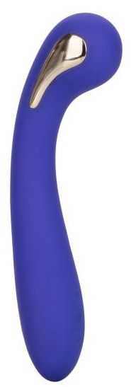 Фиолетовый вибромассажер с электростимуляцией Intimate Estim Petite G Wand - 19 см. - California Exotic Novelties - купить с доставкой в Краснодаре