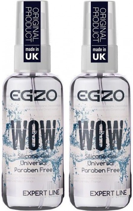 Набор универсальных смазок на силиконовой основе EGZO WOW Expert Line - 2 х 50 мл. - EGZO - купить с доставкой в Краснодаре
