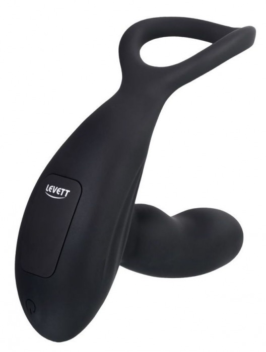 Черный стимулятор простаты Maud с вибрацией - Levett - в Краснодаре купить с доставкой
