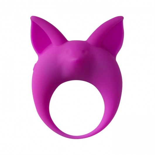 Фиолетовое эрекционное кольцо Kitten Kyle - Lola Games - в Краснодаре купить с доставкой