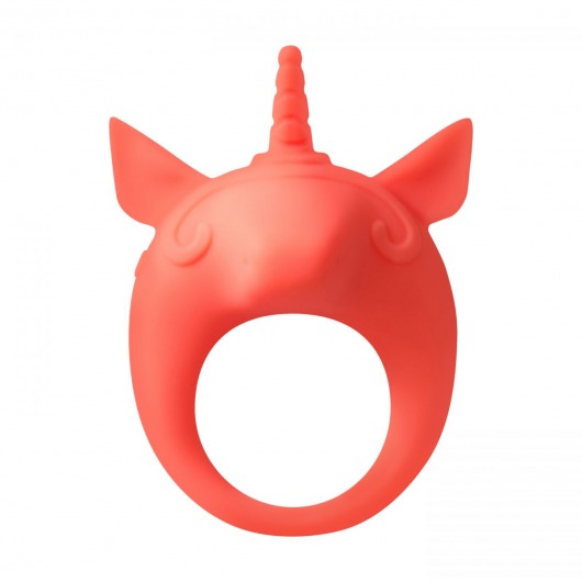 Оранжевое эрекционное кольцо Unicorn Alfie - Lola Games - в Краснодаре купить с доставкой