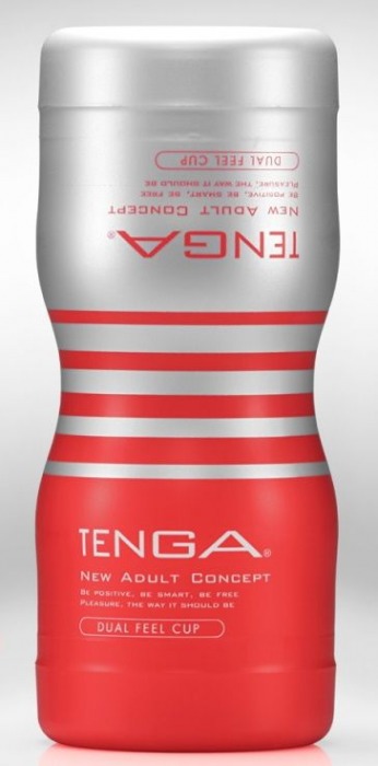 Мастурбатор TENGA Dual Sensation Cup - Tenga - в Краснодаре купить с доставкой
