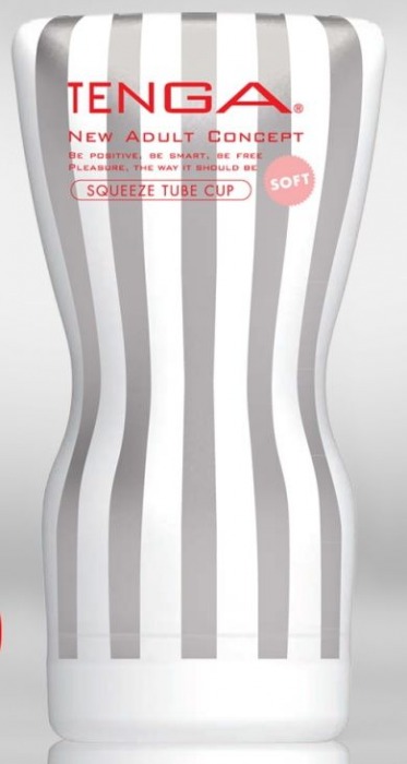 Мастурбатор TENGA Squeeze Tube Cup Soft - Tenga - в Краснодаре купить с доставкой