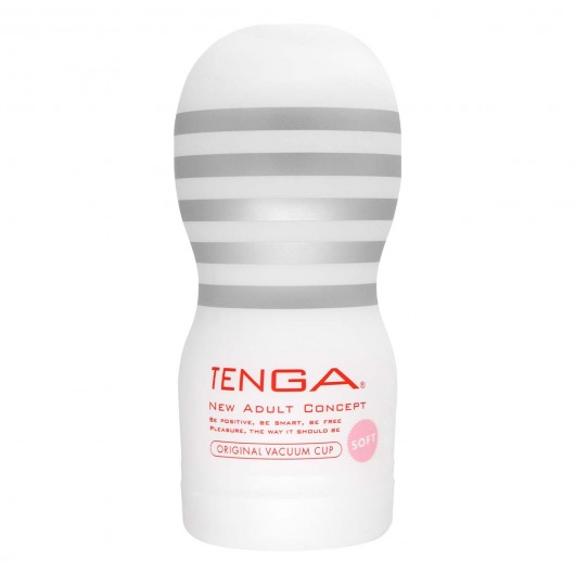 Мастурбатор TENGA Original Vacuum Cup Soft - Tenga - в Краснодаре купить с доставкой