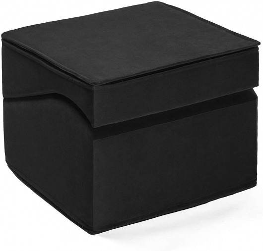 Черная большая вельветовая подушка для любви Liberator Retail Flip Ramp - Liberator - купить с доставкой в Краснодаре