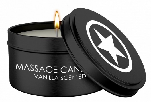 Массажная свеча с ароматом ванили Massage Candle - Shots Media BV - купить с доставкой в Краснодаре