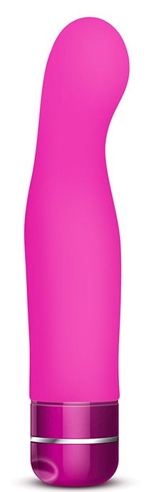 Ярко-розовый вибромассажер Gio - 20,3 см. - Blush Novelties
