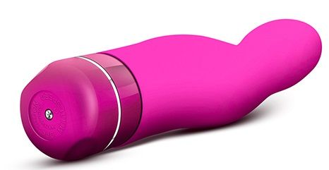 Ярко-розовый вибромассажер Gio - 20,3 см. - Blush Novelties