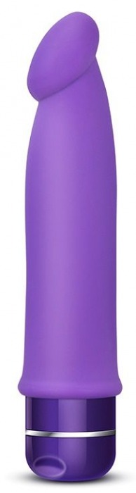 Фиолетовый вибромассажер Purity - 19 см. - Blush Novelties